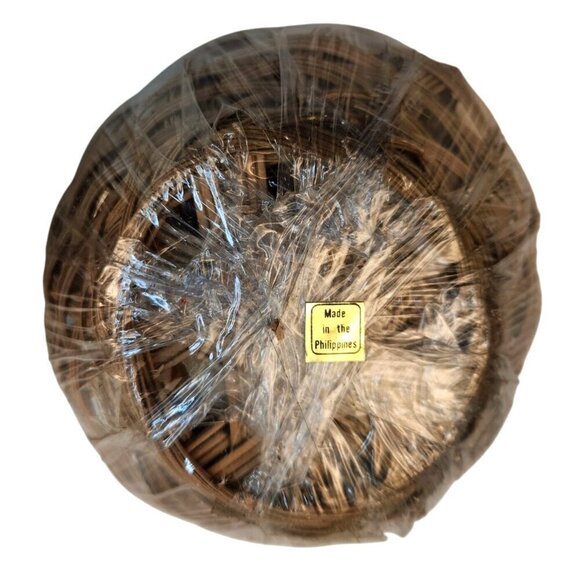 Decorative Seashell Basket Set of 2 For Home Decor & Crafts 5"x 3" - Picture 8 of 9